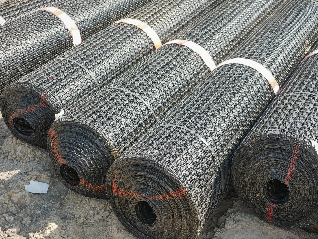 Basalt mesh for bridges and marine structures