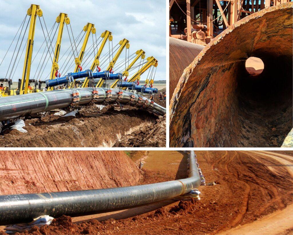 Basalt fiber used in pipes, heat shielding, and industrial composites